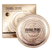 Face Powder compact powder packaging close up